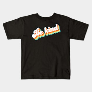 Retro Vintage Be kind Kids T-Shirt